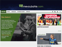 Tablet Screenshot of mevzubahis.com